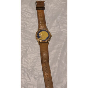 1994 Armitron Women's Watch Tweety Bird Warner Brothers Gold Analog Works